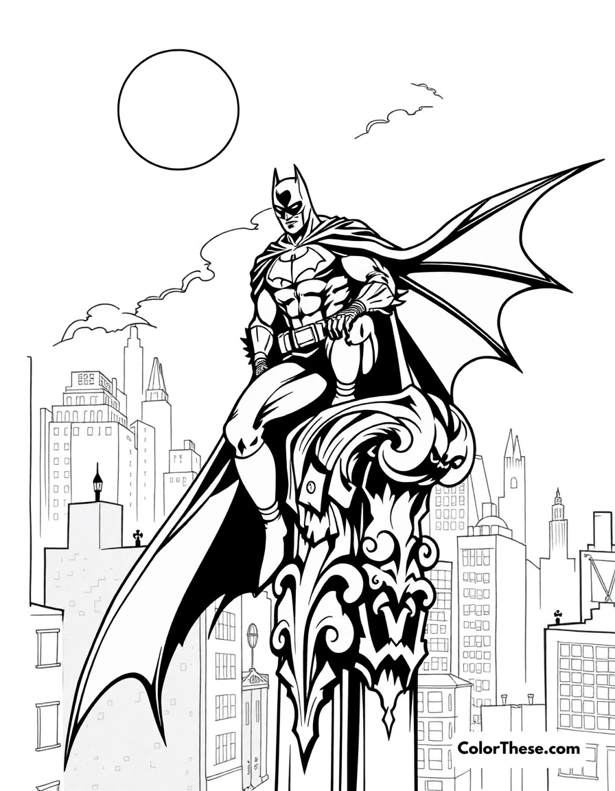 Batman Coloring Pages