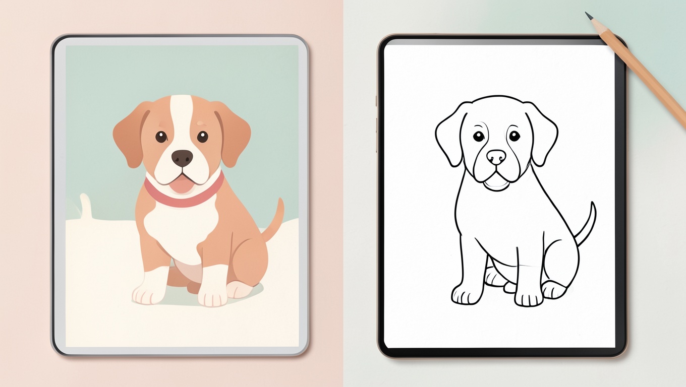 How to Turn a Photo Into a Coloring Page