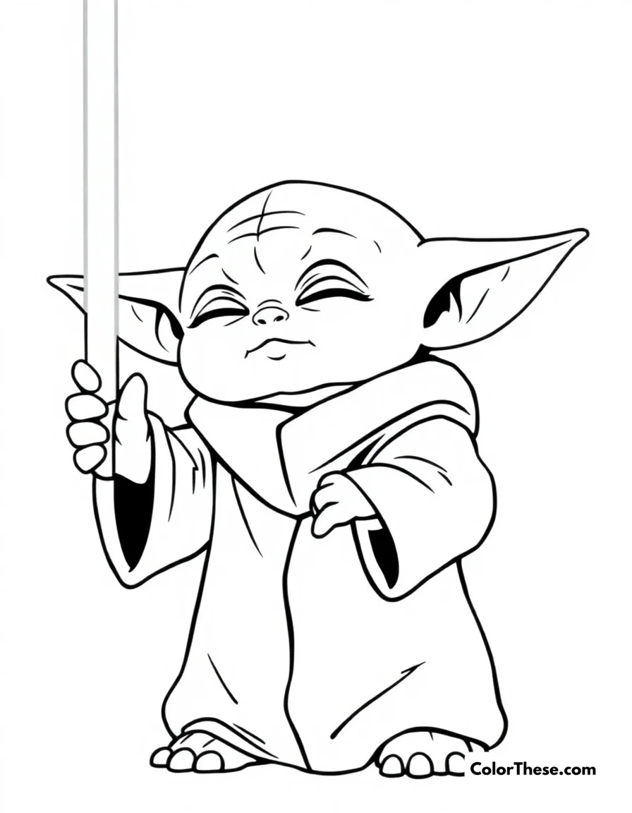 Force Powers coloring page
