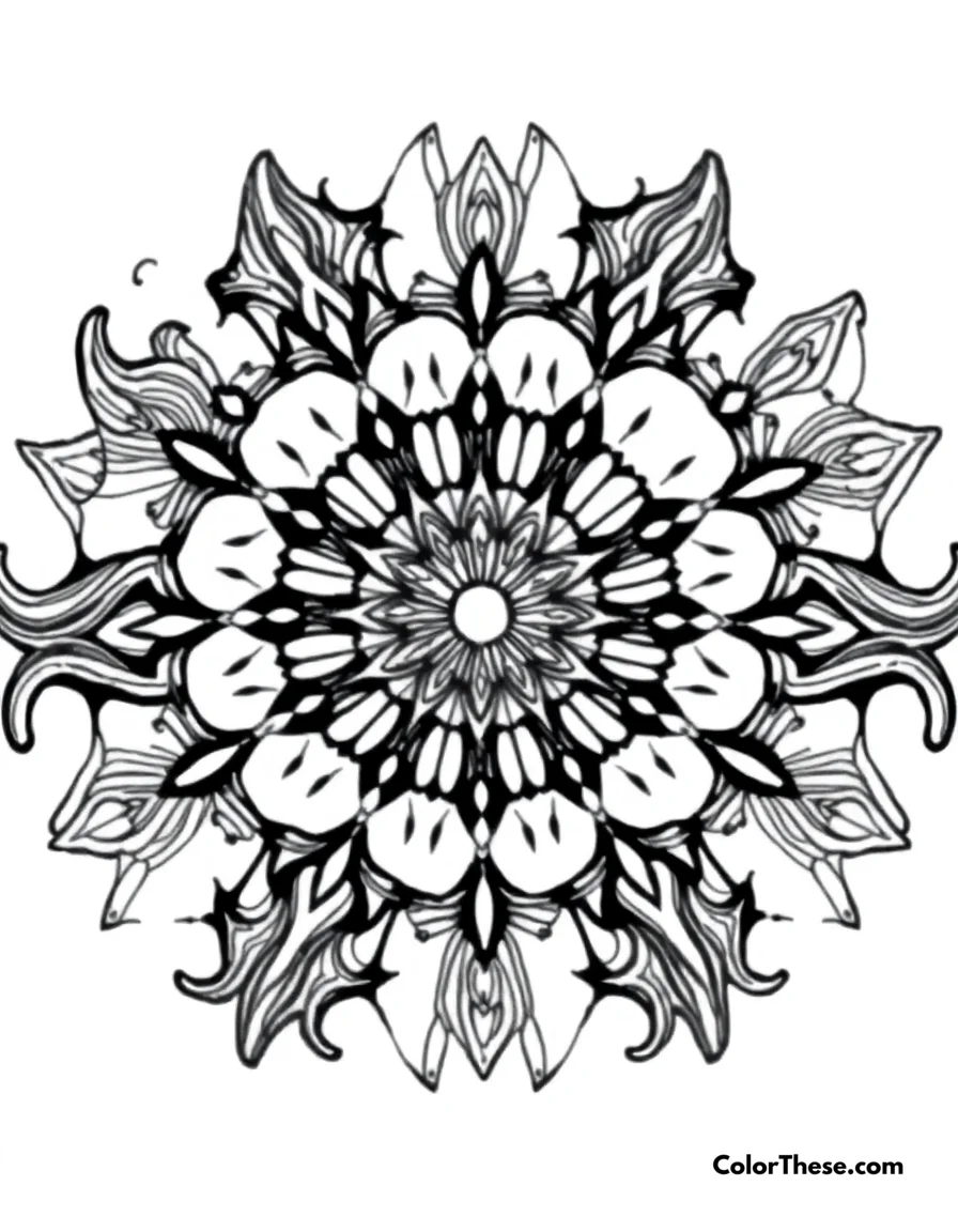 Free printable horse mandala with mane patterns coloring page for kids and adults. Relax and get creative with our Horse Mandala with Mane Patterns coloring page. Download this printable PDF free and enjoy intricate mane and mandala details.