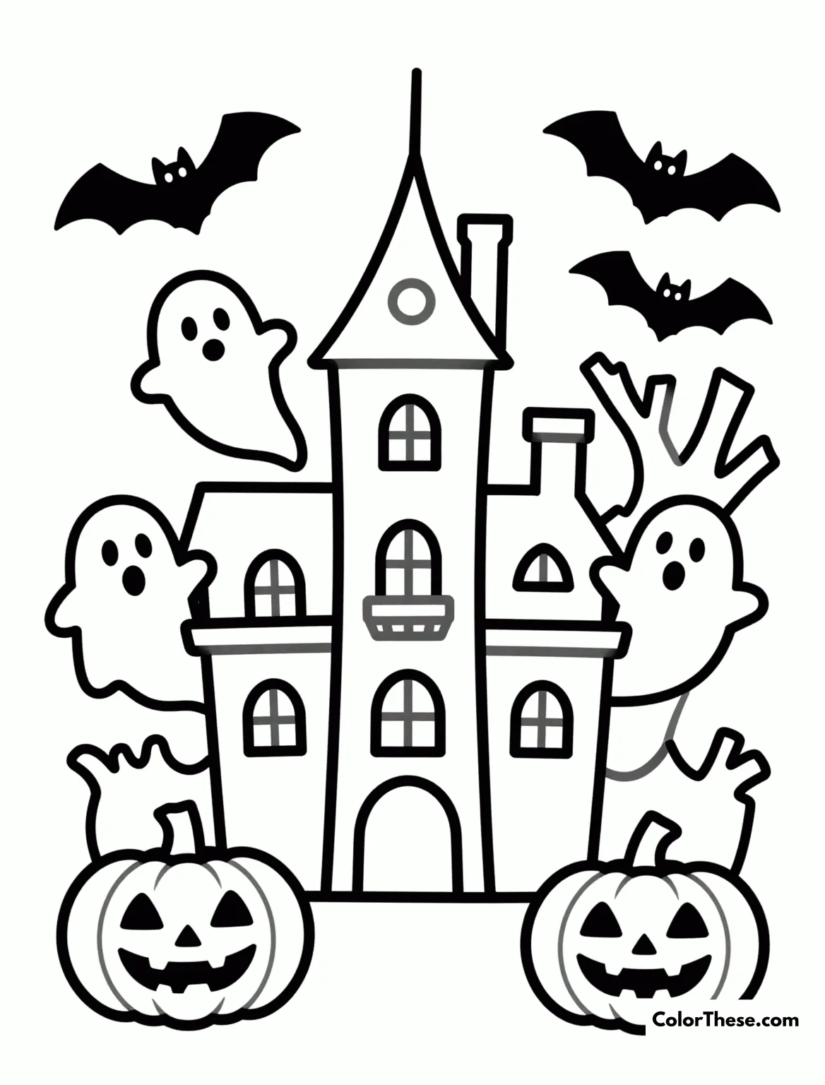 Free printable roblox haunted mansion coloring page for kids and adults. Download the Roblox Haunted Mansion coloring page — a free printable PDF full of spooky Roblox details. Perfect for kids and adults who love adventure!